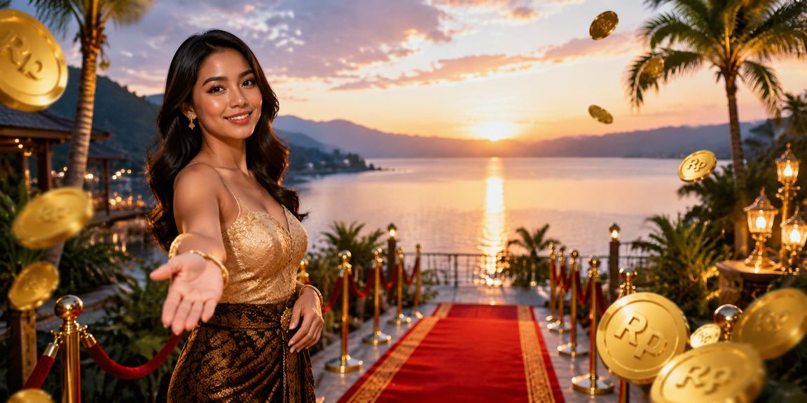 Model perempuan Vietnam tersenyum sambil menggunakan perangkat untuk mendaftar platform taruhan online