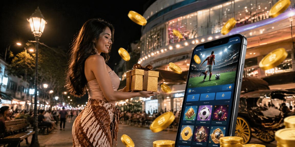 Model Indonesia menikmati taruhan olahraga di pinalti45 dengan tampilan skor langsung